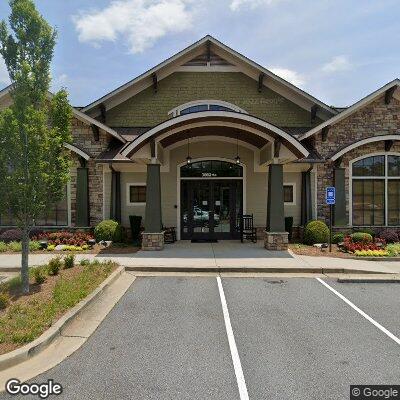 Thumbnail image of the front of a dentist office practice with the name BridgeMill Dentistry which is located in Canton, GA