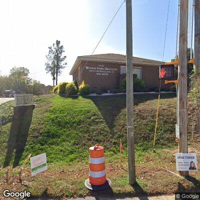 Thumbnail image of the front of a dentist office practice with the name Watson Family Dentistry which is located in Raleigh, NC