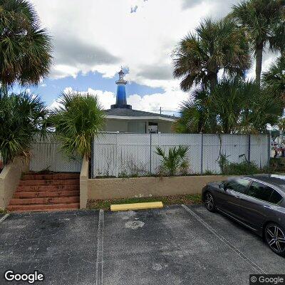 Thumbnail image of the front of a dentist office practice with the name Lighthouse Dental and Denture which is located in New Port Richey, FL