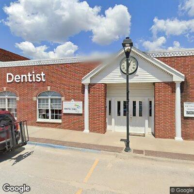 Thumbnail image of the front of a dentist office practice with the name Des Moines River Dental Care PLLC which is located in Carlisle, IA