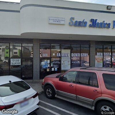 Thumbnail image of the front of a dentist office practice with the name Santa Monica Family Dentistry which is located in Los Angeles, CA