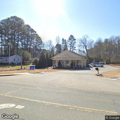 Thumbnail image of the front of a dentist office practice with the name Lane & Associates Family Dentistry which is located in Pittsboro, NC