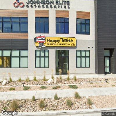 Thumbnail image of the front of a dentist office practice with the name Happy Tooth Pediatric Dentistry which is located in Salt Lake City, UT