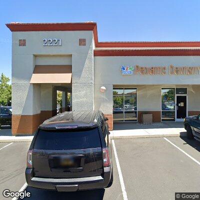 Thumbnail image of the front of a dentist office practice with the name Rocklin Pediatric Dentistry which is located in Rocklin, CA