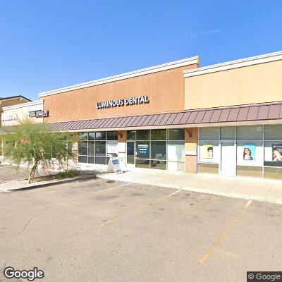 Thumbnail image of the front of a dentist office practice with the name Peterson Family Orthodontics which is located in San Tan Valley, AZ