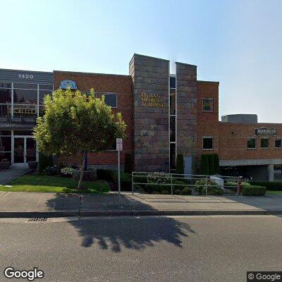 Thumbnail image of the front of a dentist office practice with the name The center for Children's Dentistry which is located in Puyallup, WA