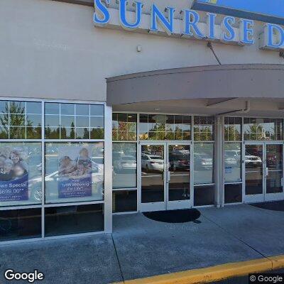 Thumbnail image of the front of a dentist office practice with the name Longston Place Dental which is located in Puyallup, WA