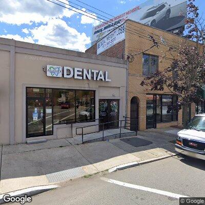 Thumbnail image of the front of a dentist office practice with the name Allstate Dental which is located in Newark, NJ