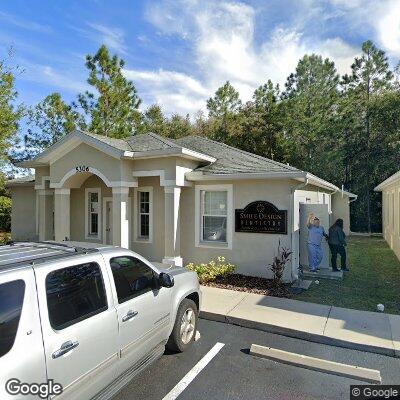 Thumbnail image of the front of a dentist office practice with the name Creating Smiles which is located in Lutz, FL