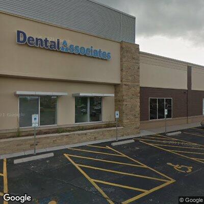 Thumbnail image of the front of a dentist office practice with the name Dental Associates which is located in West Milwaukee, WI