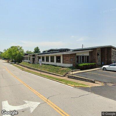 Thumbnail image of the front of a dentist office practice with the name Crestwood Dental Group which is located in Saint Louis, MO