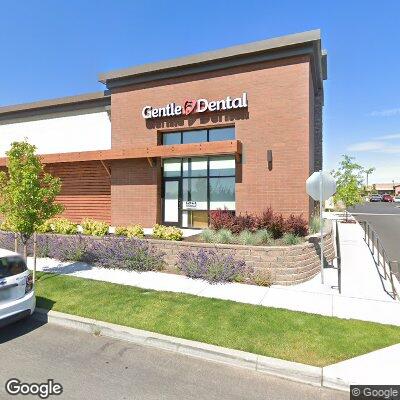 Thumbnail image of the front of a dentist office practice with the name Gentle Dental Bend which is located in Bend, OR