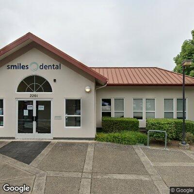 Thumbnail image of the front of a dentist office practice with the name Smiles Dental Eugene which is located in Eugene, OR