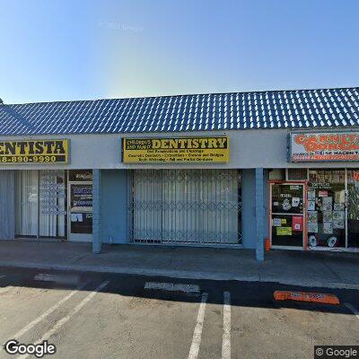 Thumbnail image of the front of a dentist office practice with the name Shulzenko Dental which is located in Pacoima, CA