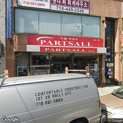 Thumbnail image of the front of a dentist office practice with the name Comfort Dental PC which is located in Flushing, NY