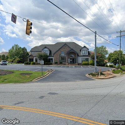 Thumbnail image of the front of a dentist office practice with the name ProGrin Dental of Greenville which is located in Greer, SC