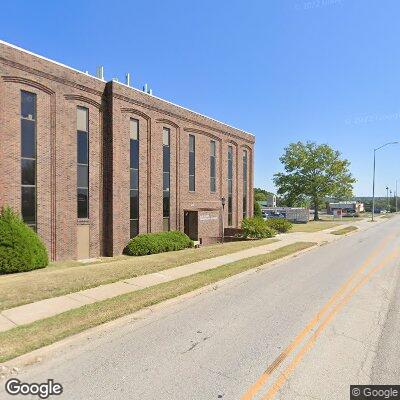 Thumbnail image of the front of a dentist office practice with the name Muehlebach Orthodontics which is located in Kansas City, MO