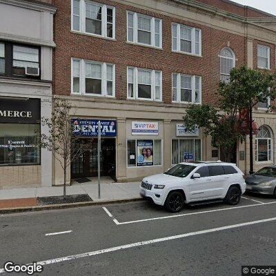 Thumbnail image of the front of a dentist office practice with the name Everett Family Dental which is located in Everett, MA