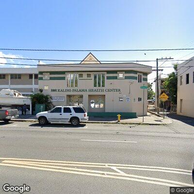 Thumbnail image of the front of a dentist office practice with the name Kalihi-Palama Health Center which is located in Honolulu, HI