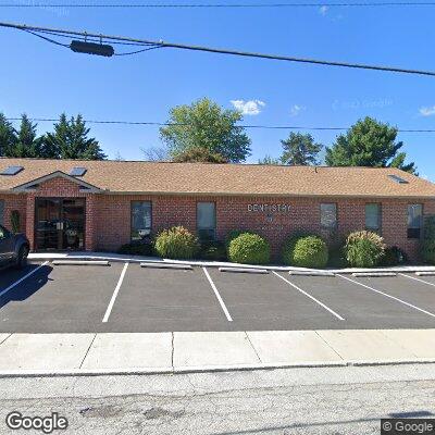 Thumbnail image of the front of a dentist office practice with the name Littlestown Smiles which is located in Littlestown, PA