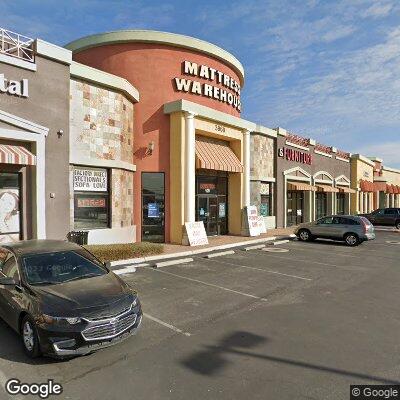 Thumbnail image of the front of a dentist office practice with the name Vista Dental which is located in North Las Vegas, NV