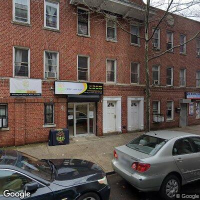 Thumbnail image of the front of a dentist office practice with the name Parkchester Dental Clinic which is located in Bronx, NY