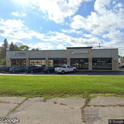 Thumbnail image of the front of a dentist office practice with the name Berkman & Shapiro Orthodontics which is located in Commerce Township, MI