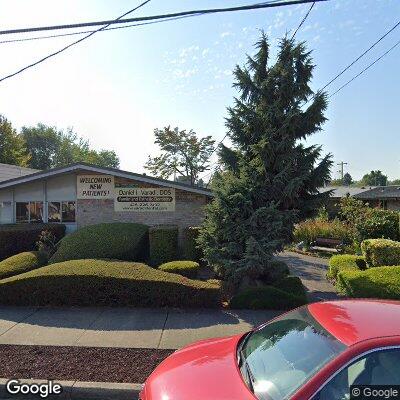 Thumbnail image of the front of a dentist office practice with the name Cedar Glen Dental which is located in Renton, WA