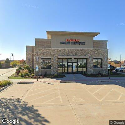 Thumbnail image of the front of a dentist office practice with the name Heartland Dental which is located in Romeoville, IL