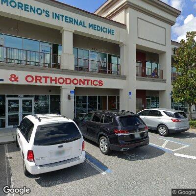 Thumbnail image of the front of a dentist office practice with the name Oral Surgical Institute which is located in Celebration, FL