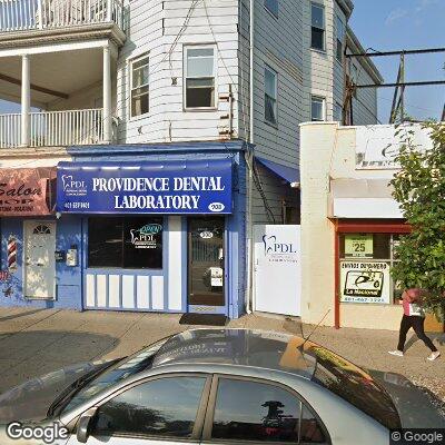 Thumbnail image of the front of a dentist office practice with the name Providence Dental Lab which is located in Providence, RI