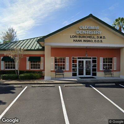 Thumbnail image of the front of a dentist office practice with the name Oldsmar Dentistry which is located in Oldsmar, FL