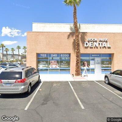 Thumbnail image of the front of a dentist office practice with the name Boca Park Dental which is located in Las Vegas, NV