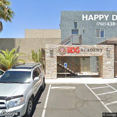 Thumbnail image of the front of a dentist office practice with the name Happy Dental which is located in Las Vegas, NV