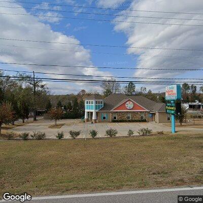 Thumbnail image of the front of a dentist office practice with the name Shelby Pediatric Dentistry which is located in Pelham, AL