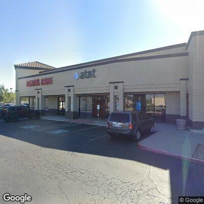 Thumbnail image of the front of a dentist office practice with the name Red Mountain Family Dental which is located in Mesa, AZ