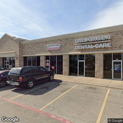 Thumbnail image of the front of a dentist office practice with the name James Denton which is located in Mesquite, TX