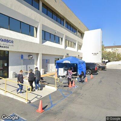 Thumbnail image of the front of a dentist office practice with the name Tinoco Simbol Dental which is located in Harbor City, CA