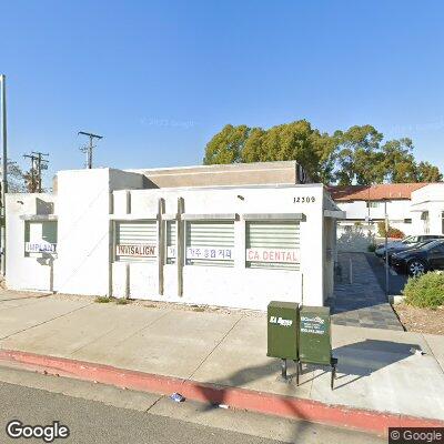 Thumbnail image of the front of a dentist office practice with the name California Dentistry & Braces which is located in Hawaiian Gardens, CA