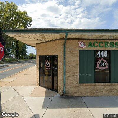 Thumbnail image of the front of a dentist office practice with the name Access Dental which is located in Camden, DE