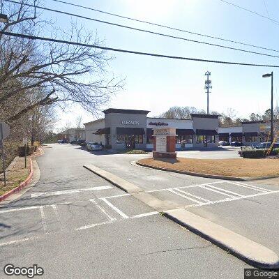 Thumbnail image of the front of a dentist office practice with the name Hallmark Dental which is located in Kennesaw, GA