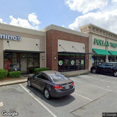 Thumbnail image of the front of a dentist office practice with the name Family Smiles Dental which is located in Dallas, GA