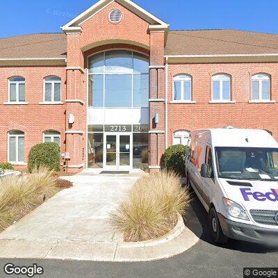 Thumbnail image of the front of a dentist office practice with the name Justice Orthodontics which is located in Dallas, GA