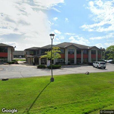 Thumbnail image of the front of a dentist office practice with the name Mequon Dental Group which is located in Thiensville, WI