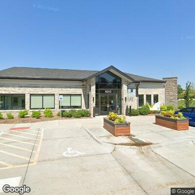 Thumbnail image of the front of a dentist office practice with the name Hawley Orthodontics which is located in Papillion, NE