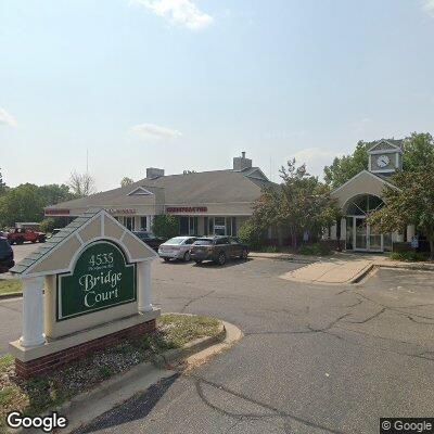 Thumbnail image of the front of a dentist office practice with the name Montgomery Orthodontics which is located in Saint Paul, MN