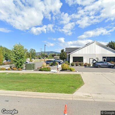 Thumbnail image of the front of a dentist office practice with the name Lakeside Dental which is located in Spokane Valley, WA