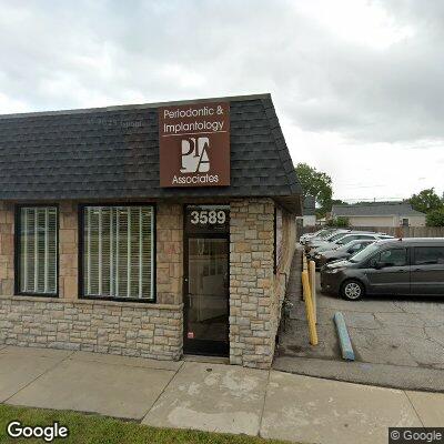 Thumbnail image of the front of a dentist office practice with the name Periodontic Associates which is located in Wyandotte, MI