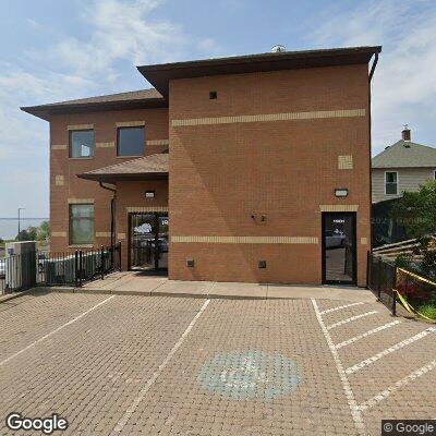 Thumbnail image of the front of a dentist office practice with the name Carlson Orthodontics which is located in Duluth, MN