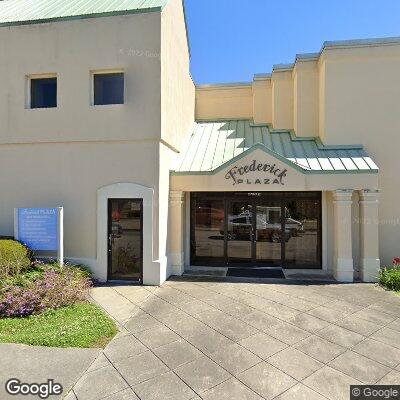 Thumbnail image of the front of a dentist office practice with the name Savannah Volunteer Dental Clinic which is located in Savannah, GA